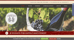 Desktop Screenshot of domainelamereuille.com